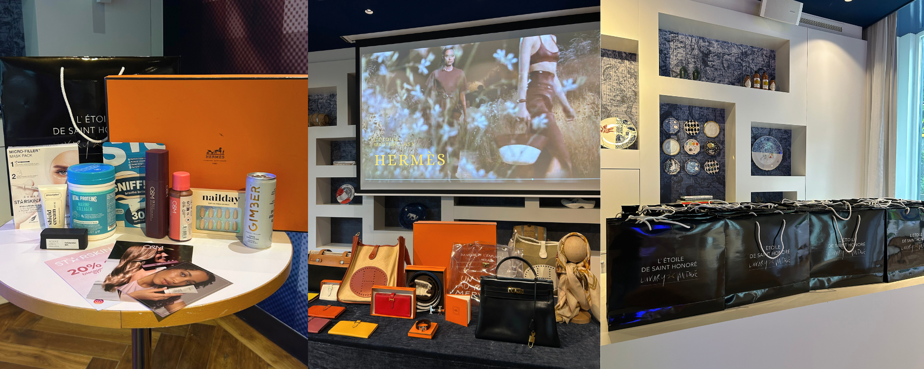 Hèrmes Masterclass June 2025 held by Étoile Luxury Vintage Goodie Bags 