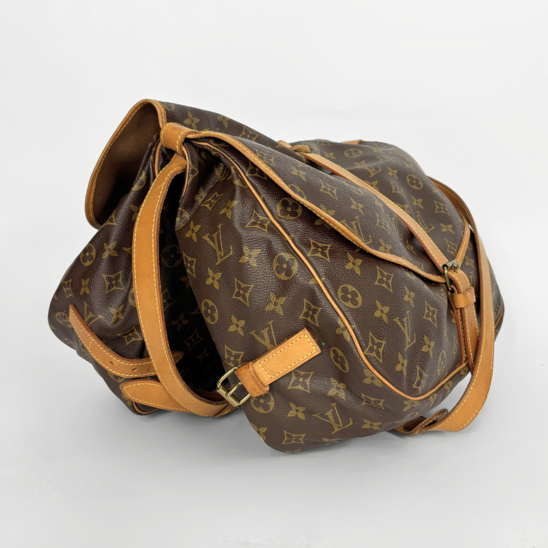 Louis Vuitton Saumur 35 Monogram Canvas