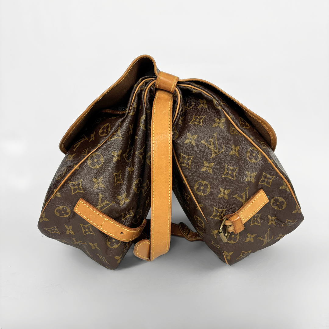 Louis Vuitton Saumur 35 Monogram Canvas