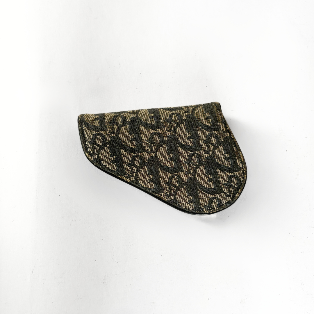 Dior Dior Saddle Wallet Oblique Canvas - Wallets - Etoile Luxury Vintage