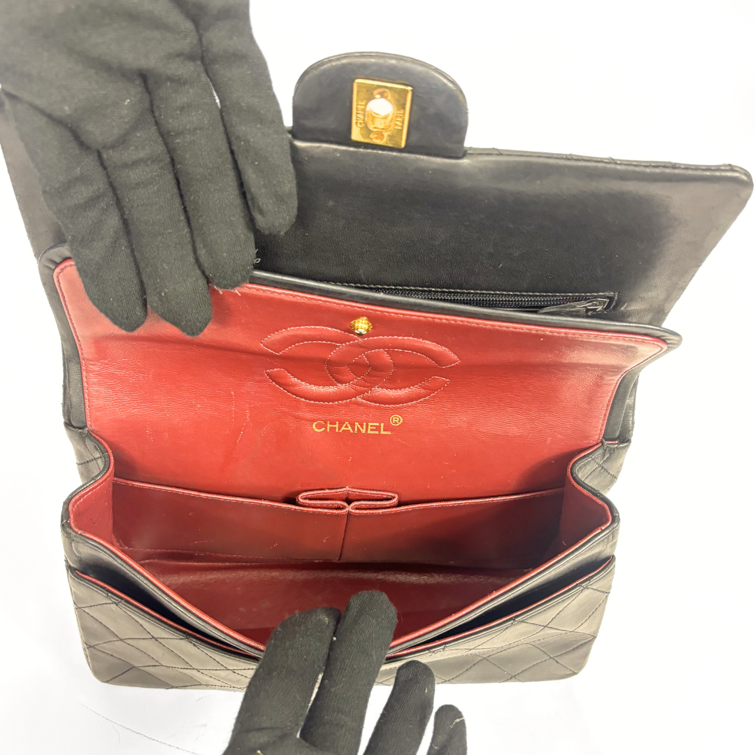 Chanel Classic Flap Bag Medium Lambskin Leather