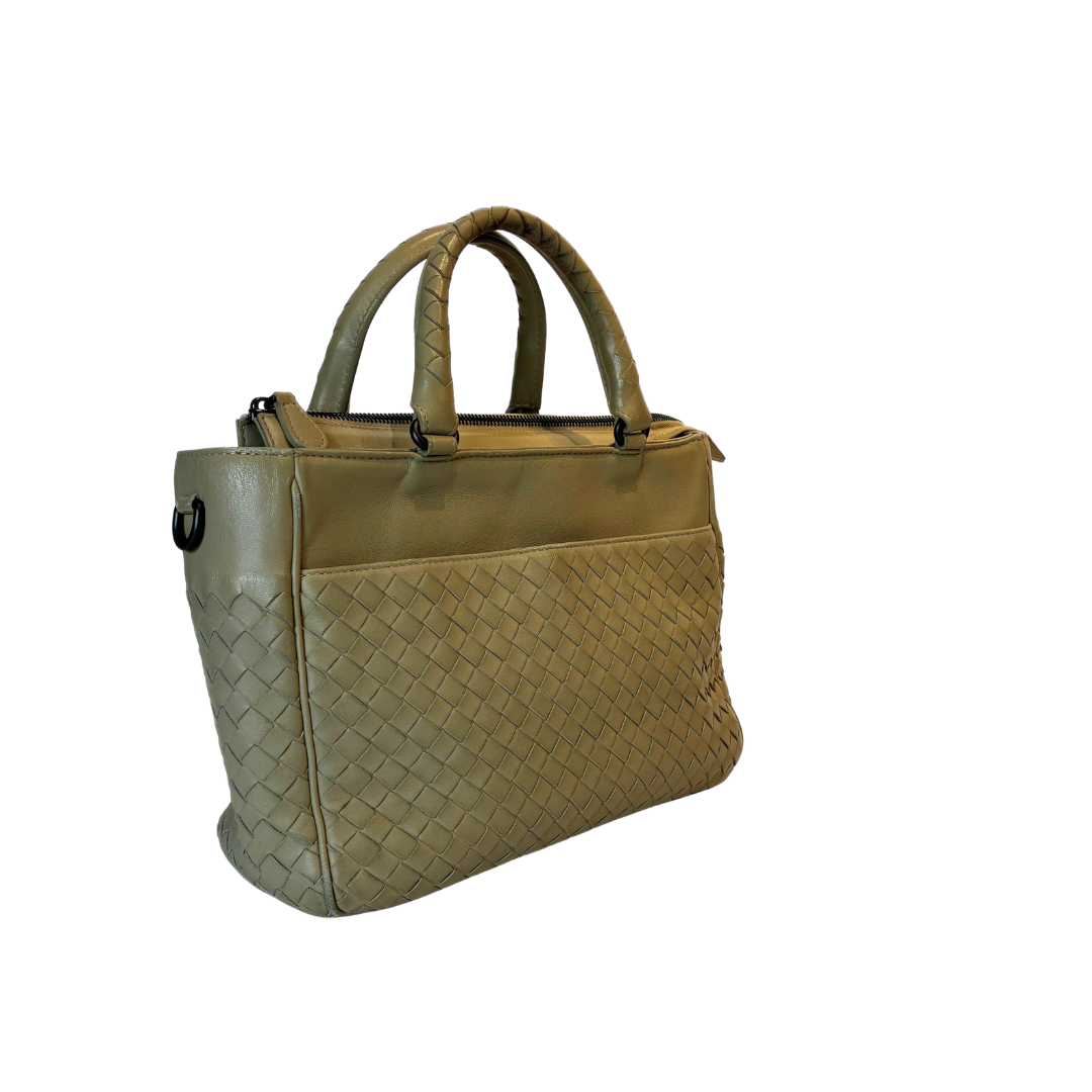 Bottega Veneta LS: Bottega Veneta Beige Bag - Hand bags - Etoile Luxury Vintage