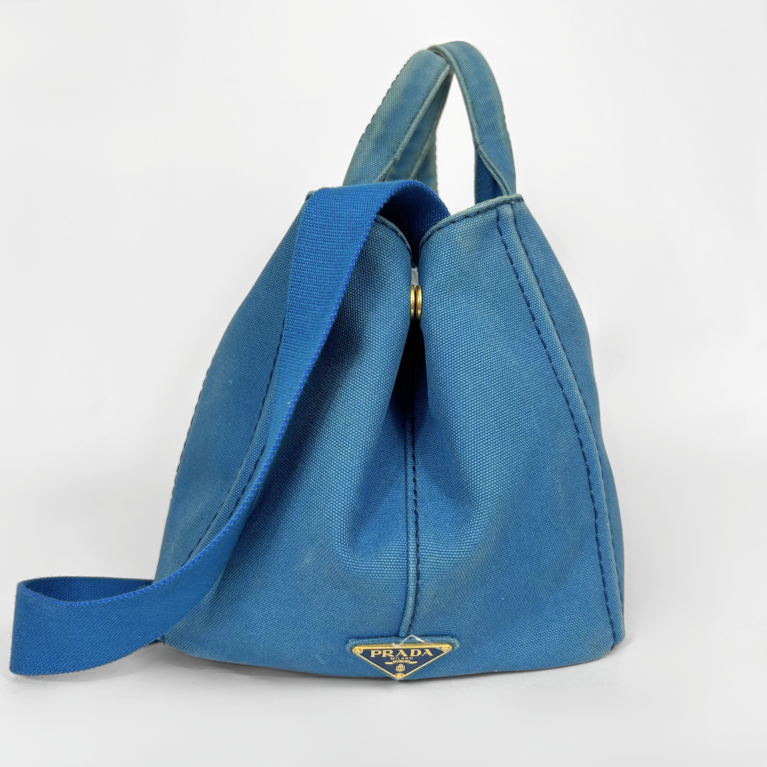 Prada Blue Tote Strap