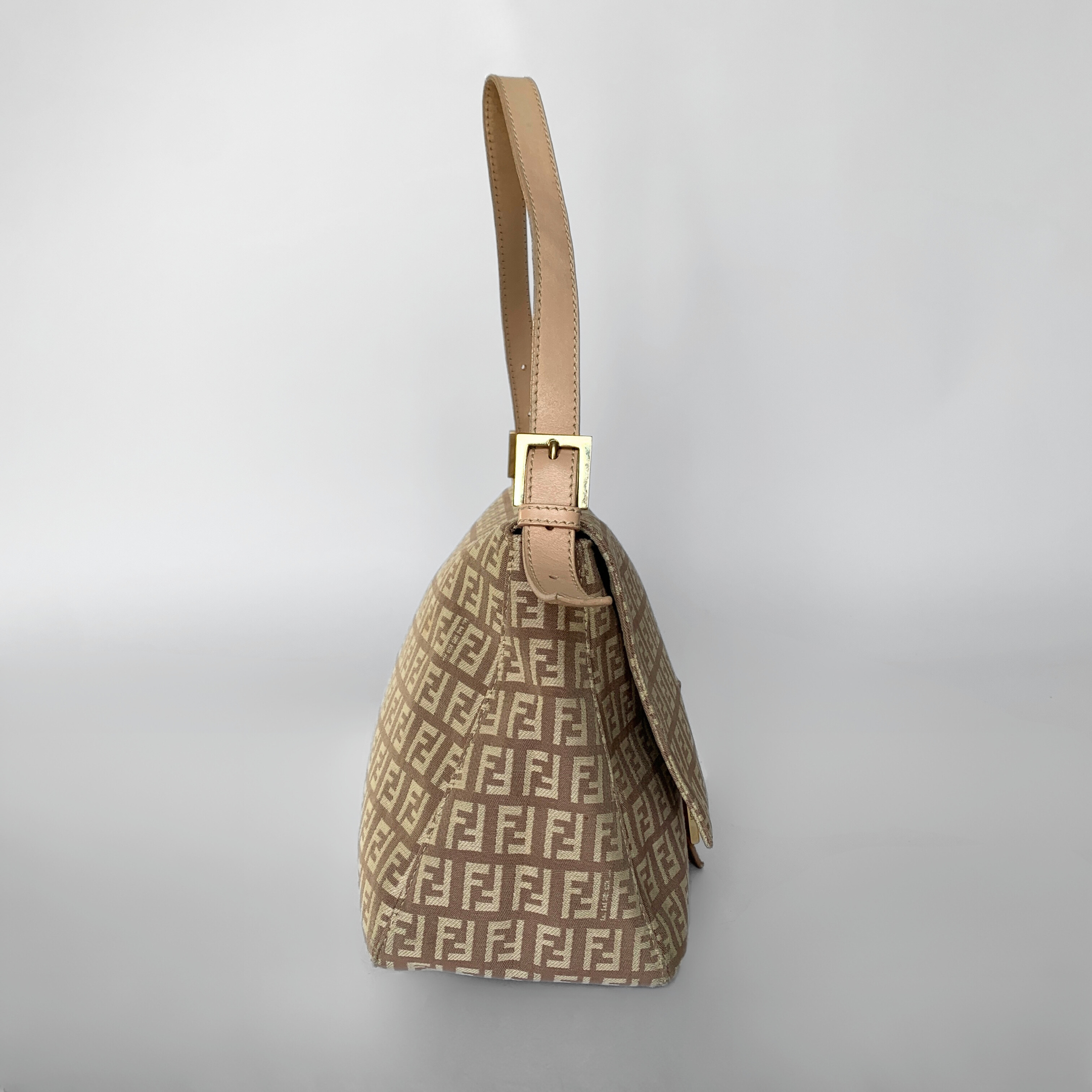 Fendi LS: Fendi Pochette Mamma Zucca Canvas - Shoulder bags - Etoile Luxury Vintage