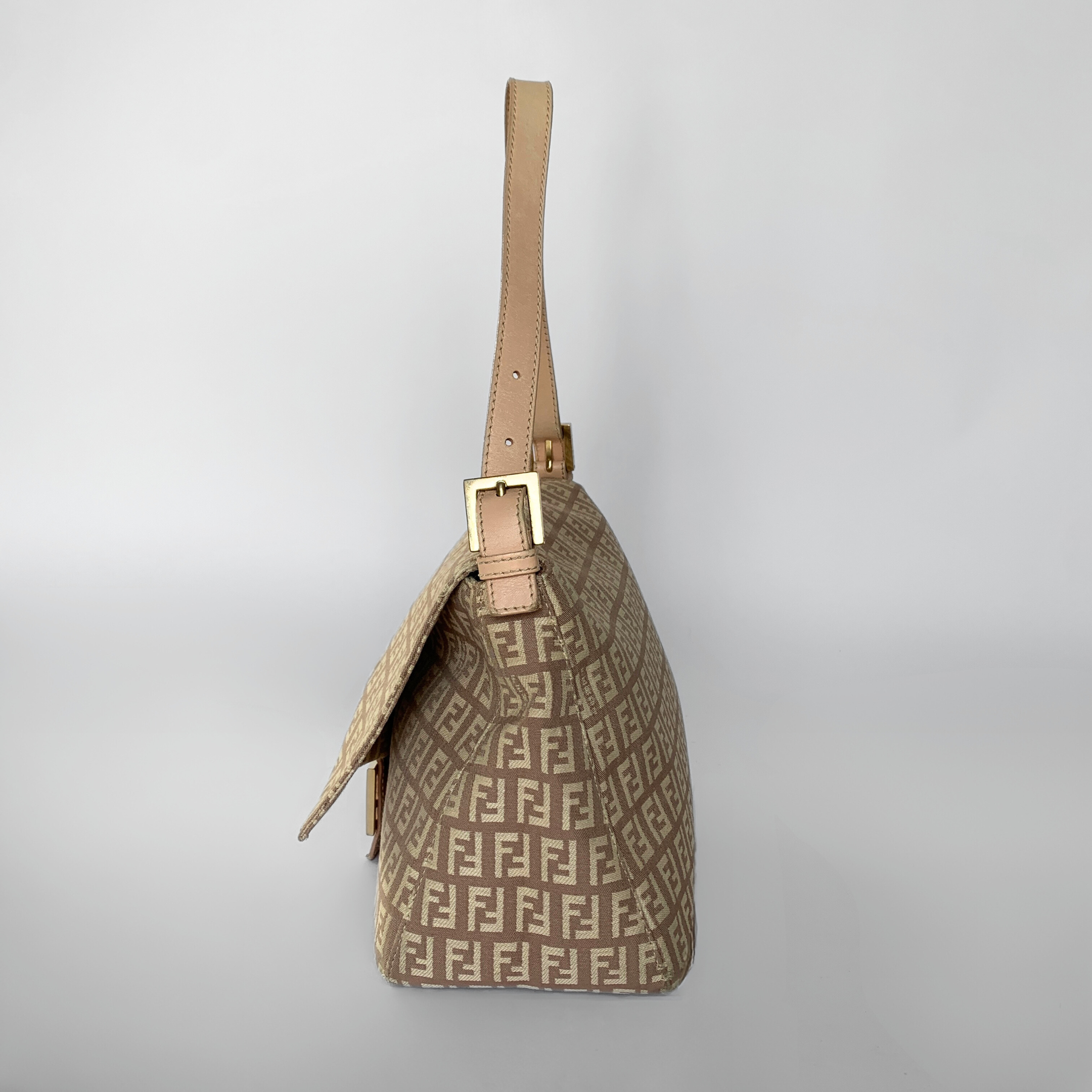 Fendi LS: Fendi Pochette Mamma Zucca Canvas - Shoulder bags - Etoile Luxury Vintage