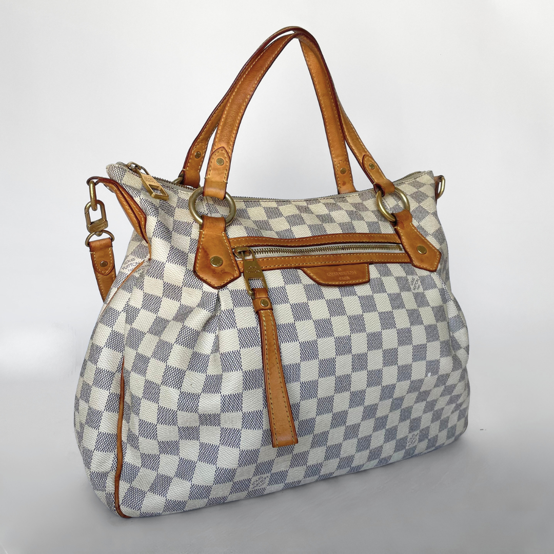 Louis Vuitton Louis Vuitton Evora Damier Azur Canvas - Handbags - Etoile Luxury Vintage