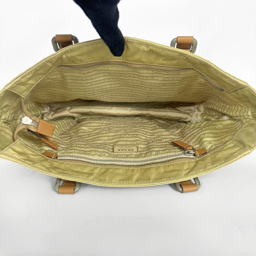 Prada Camel Tote