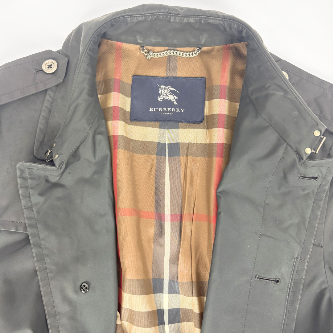 Burberry Trench Coat Black