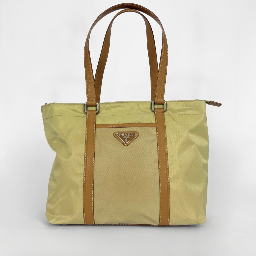 Prada Camel Tote