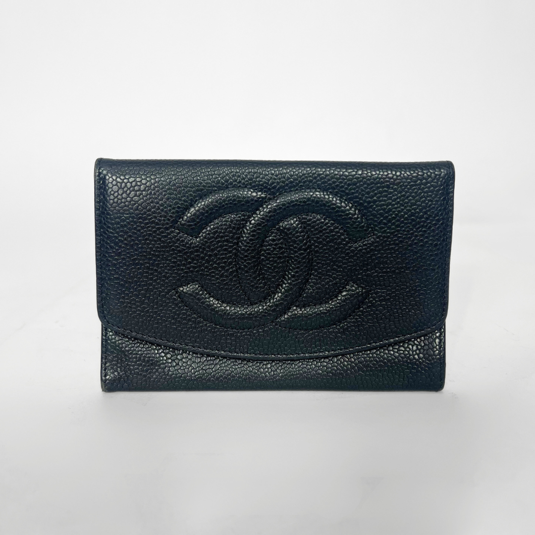 Chanel Wallet Medium Caviar Leather
