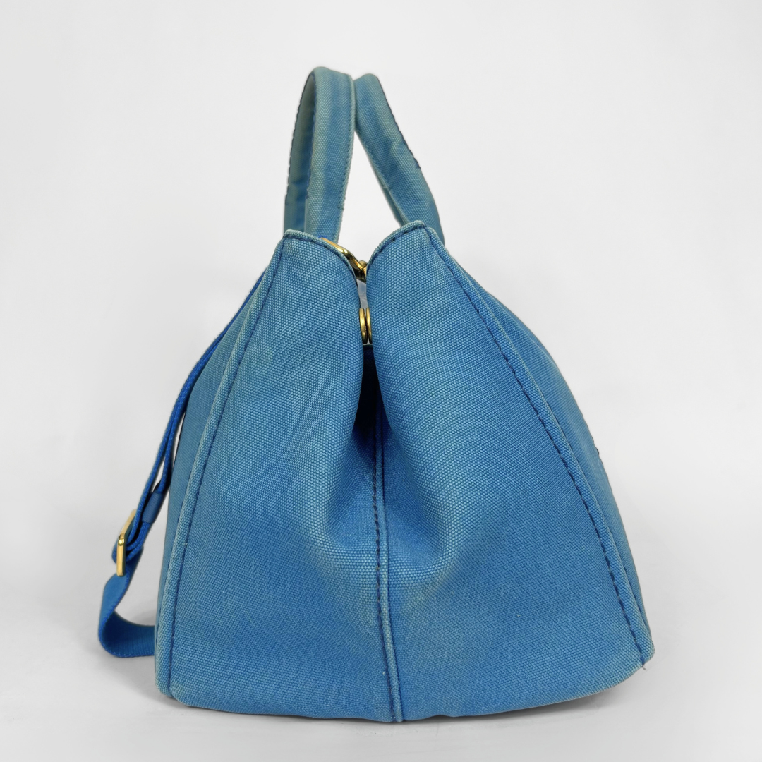 Prada Blue Tote Strap