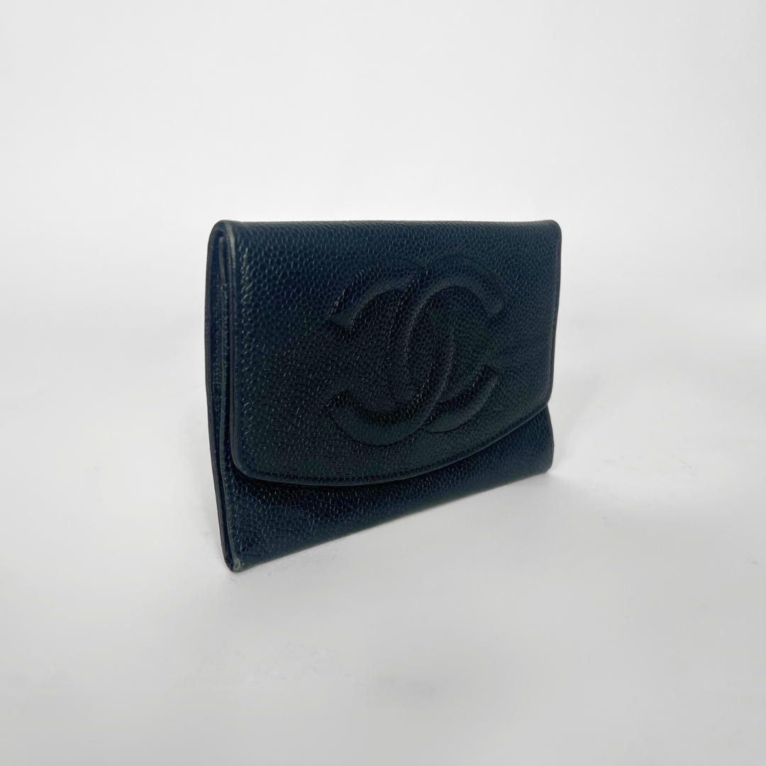 Chanel Wallet Medium Caviar Leather