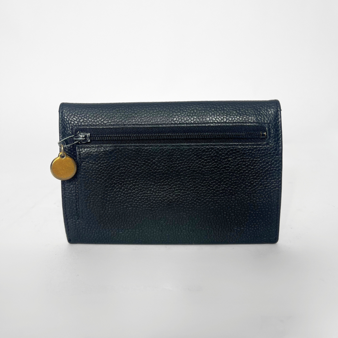 Chanel Wallet Medium Caviar Leather