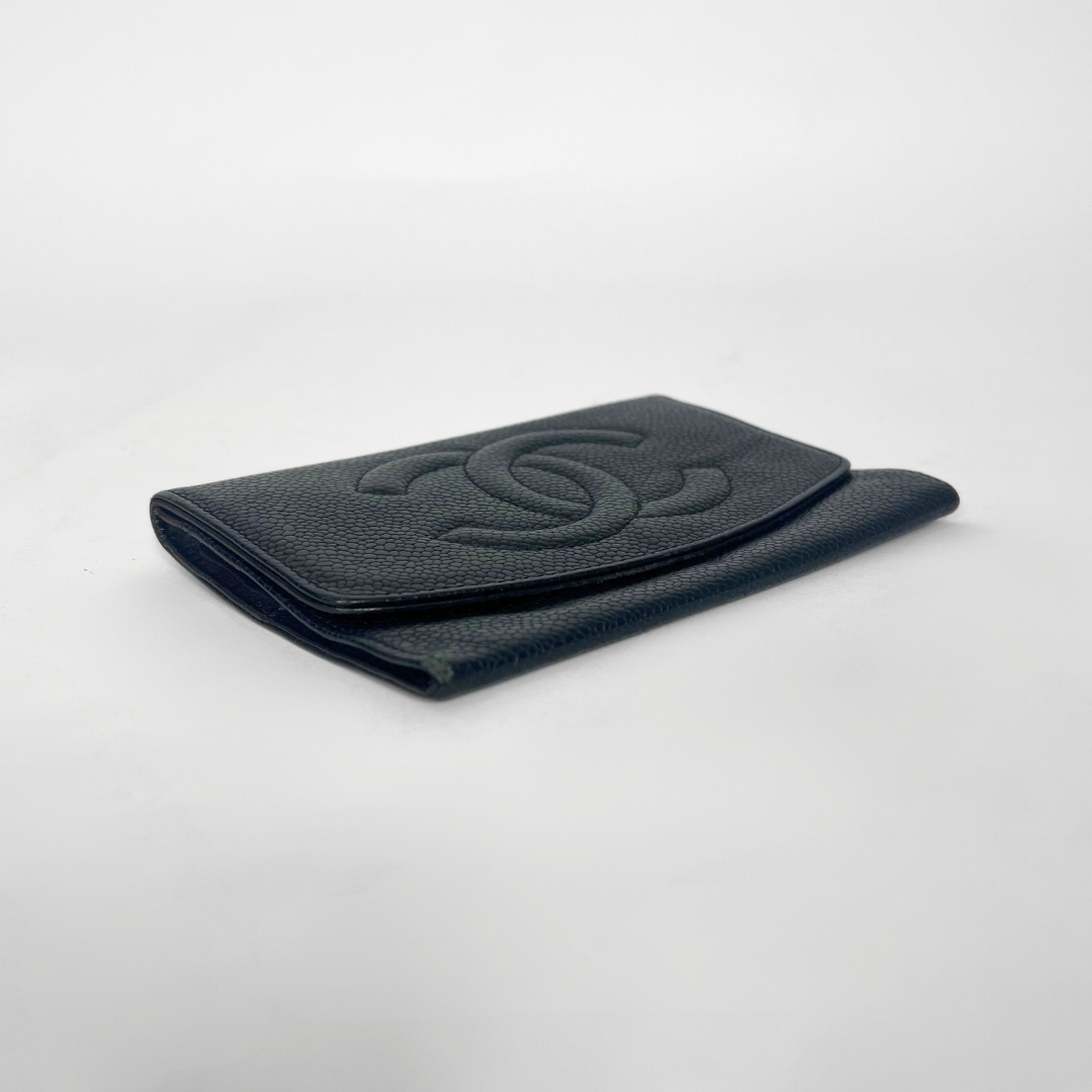 Chanel Wallet Medium Caviar Leather