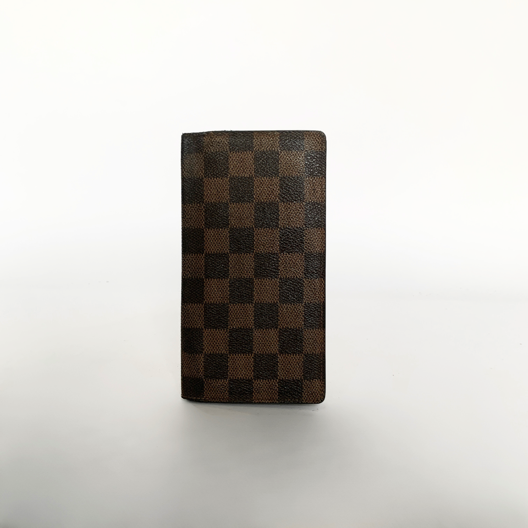 Louis Vuitton Louis Vuitton Portefeuille Damier Ebene Canvas - Wallets - Etoile Luxury Vintage