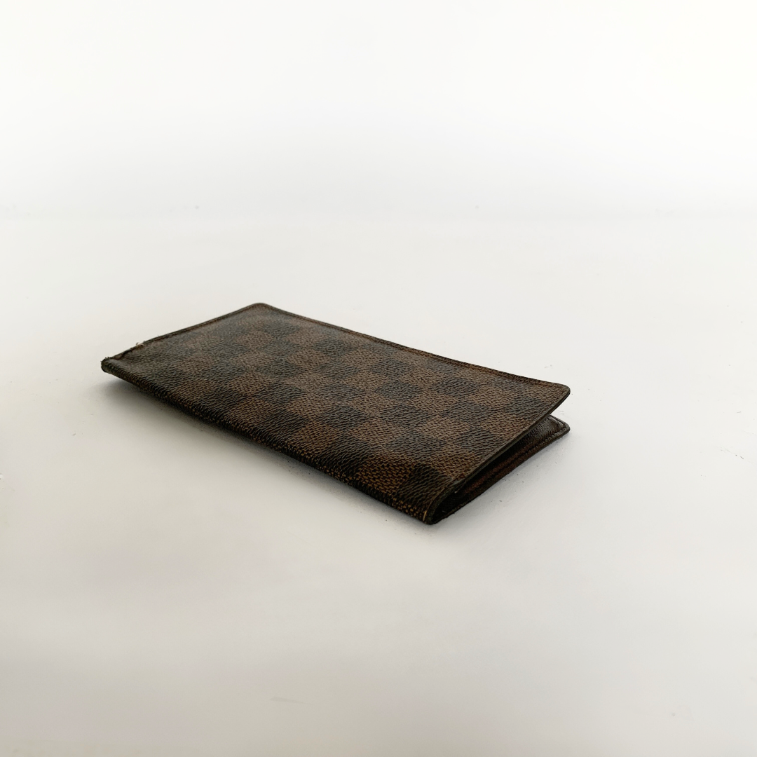 Louis Vuitton Louis Vuitton Portefeuille Damier Ebene Canvas - Wallets - Etoile Luxury Vintage