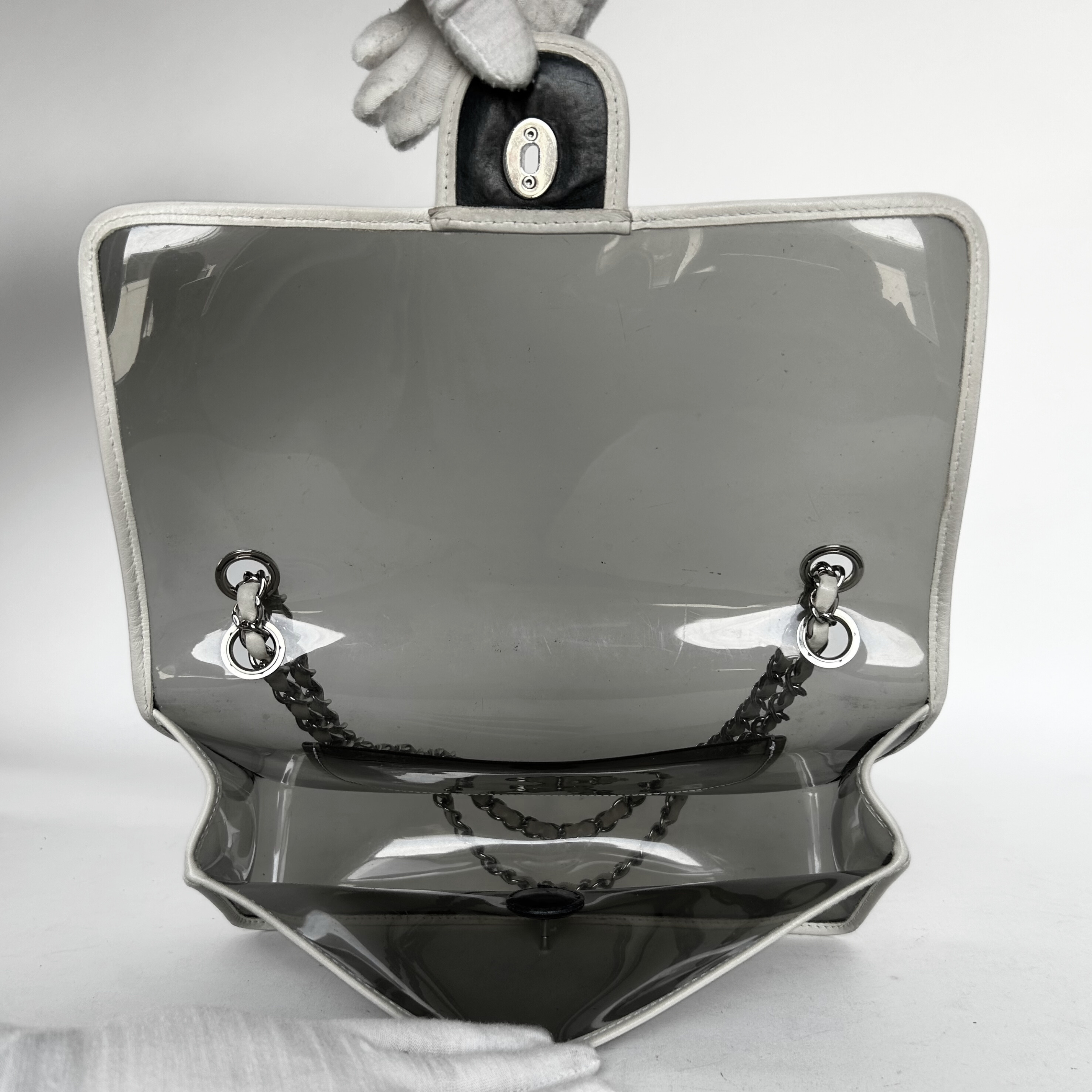 Chanel IG SALE: Chanel Heart CC Flap Bag Vinyl &amp; Lambskin Leather (Limited Edition) - Shoulder bags - Etoile Luxury Vintage