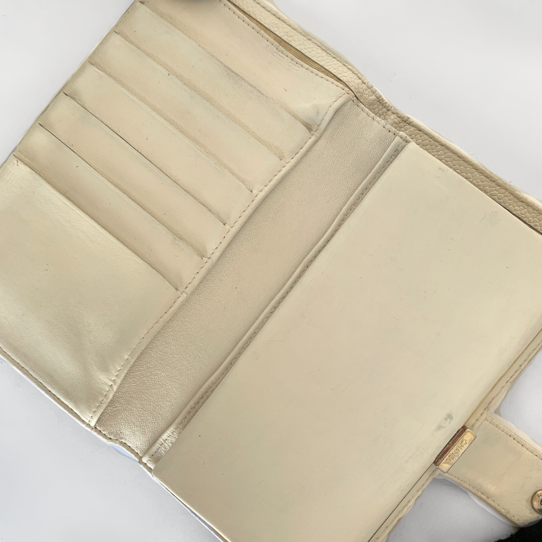 Chanel Chanel Wallet Large Caviar Leather - Wallets - Etoile Luxury Vintage