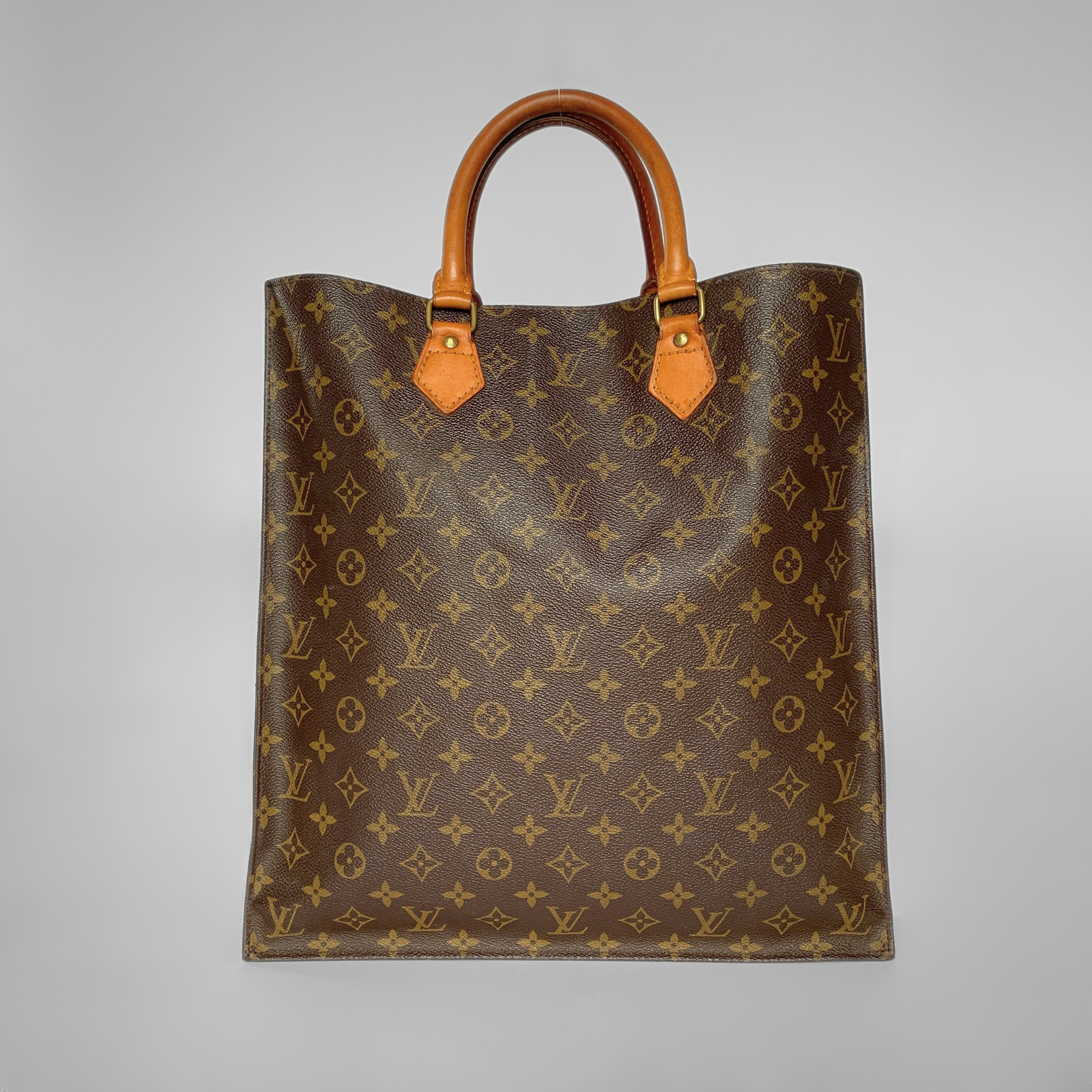 Louis Vuitton Louis Vuitton Sac Plat Monogram Canvas - Handbags - Etoile Luxury Vintage