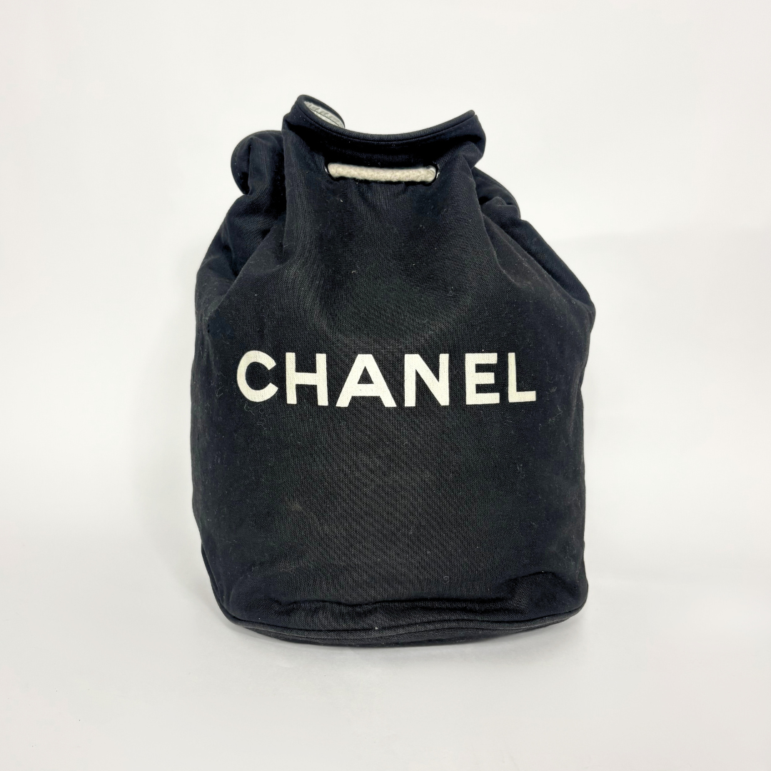Chanel Black Bucket Bag