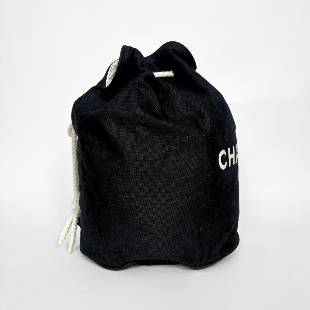 Chanel Black Bucket Bag