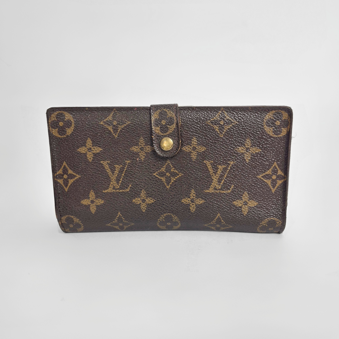 Louis Vuitton Clip Wallet Monogram Canvas