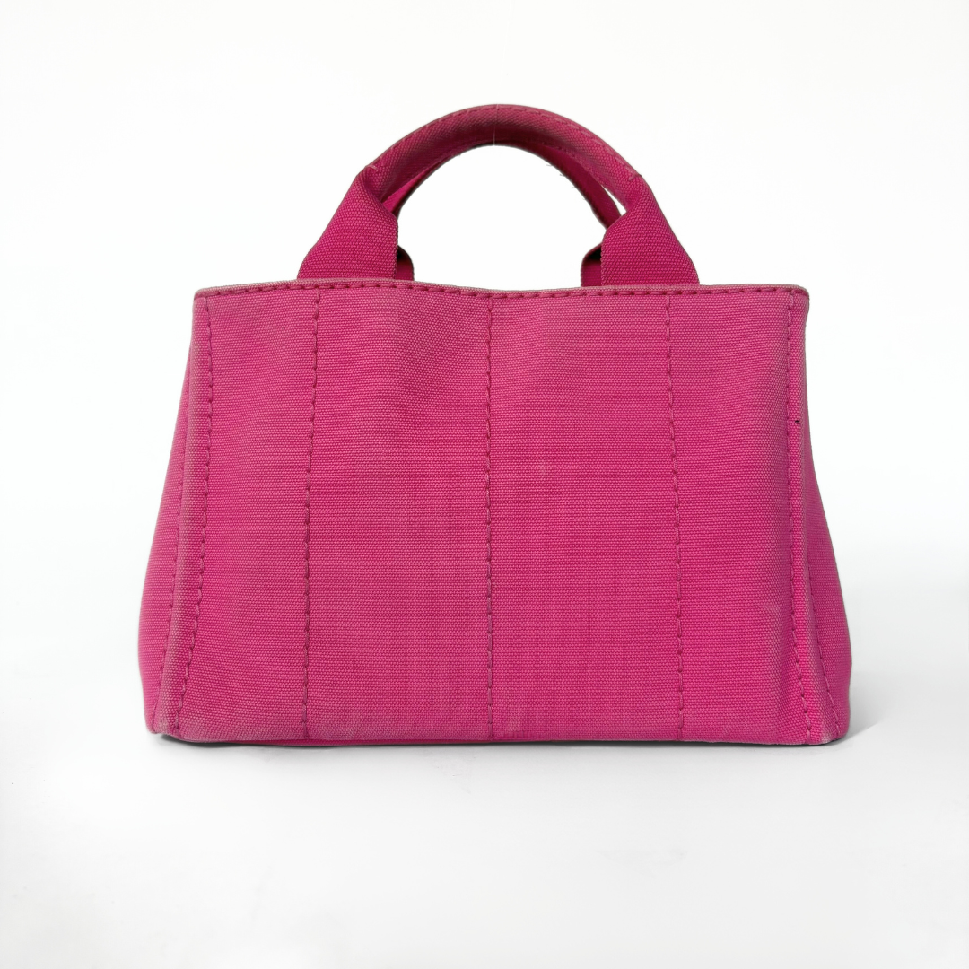 Louis Vuitton Prada Canapa Tote Small Canvas - Handbags - Etoile Luxury Vintage