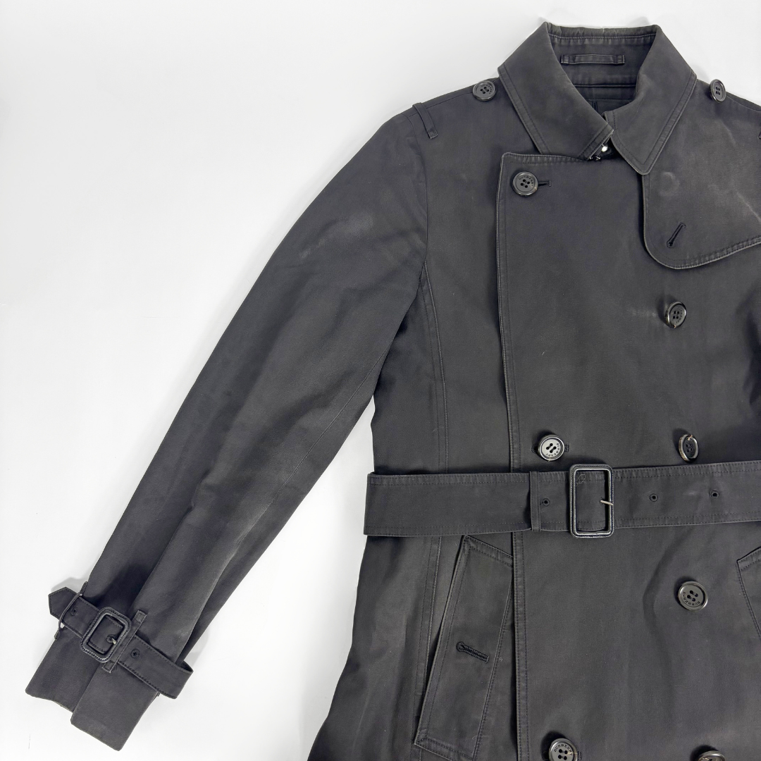Burberry Black Trench Coat Wat