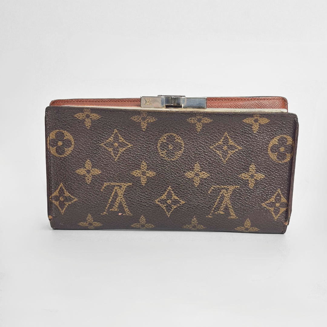 Louis Vuitton Clip Wallet Monogram Canvas
