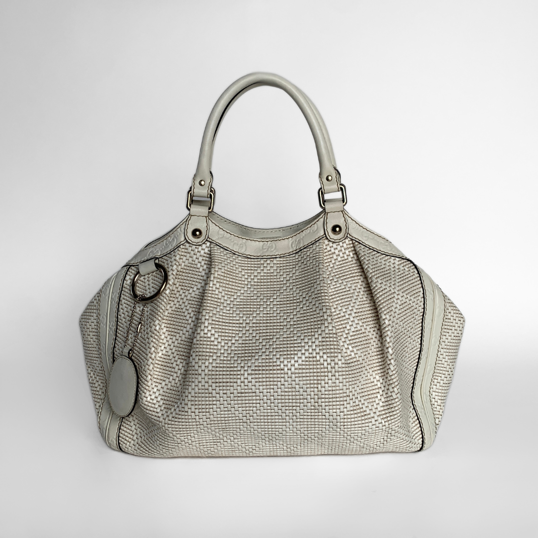 Gucci LS: Gucci Shoulder Bag Leather - Handbags - Etoile Luxury Vintage