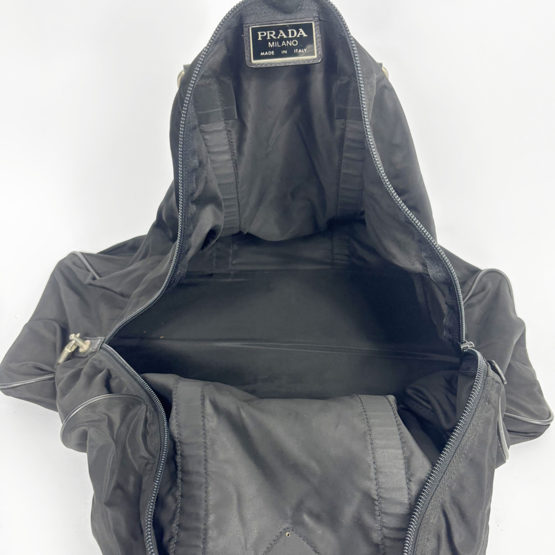 Prada Black Weekender