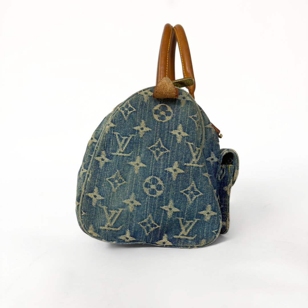 Louis Vuitton Louis Vuitton Neo Monogram Canvas Denim - Handbags - Etoile Luxury Vintage