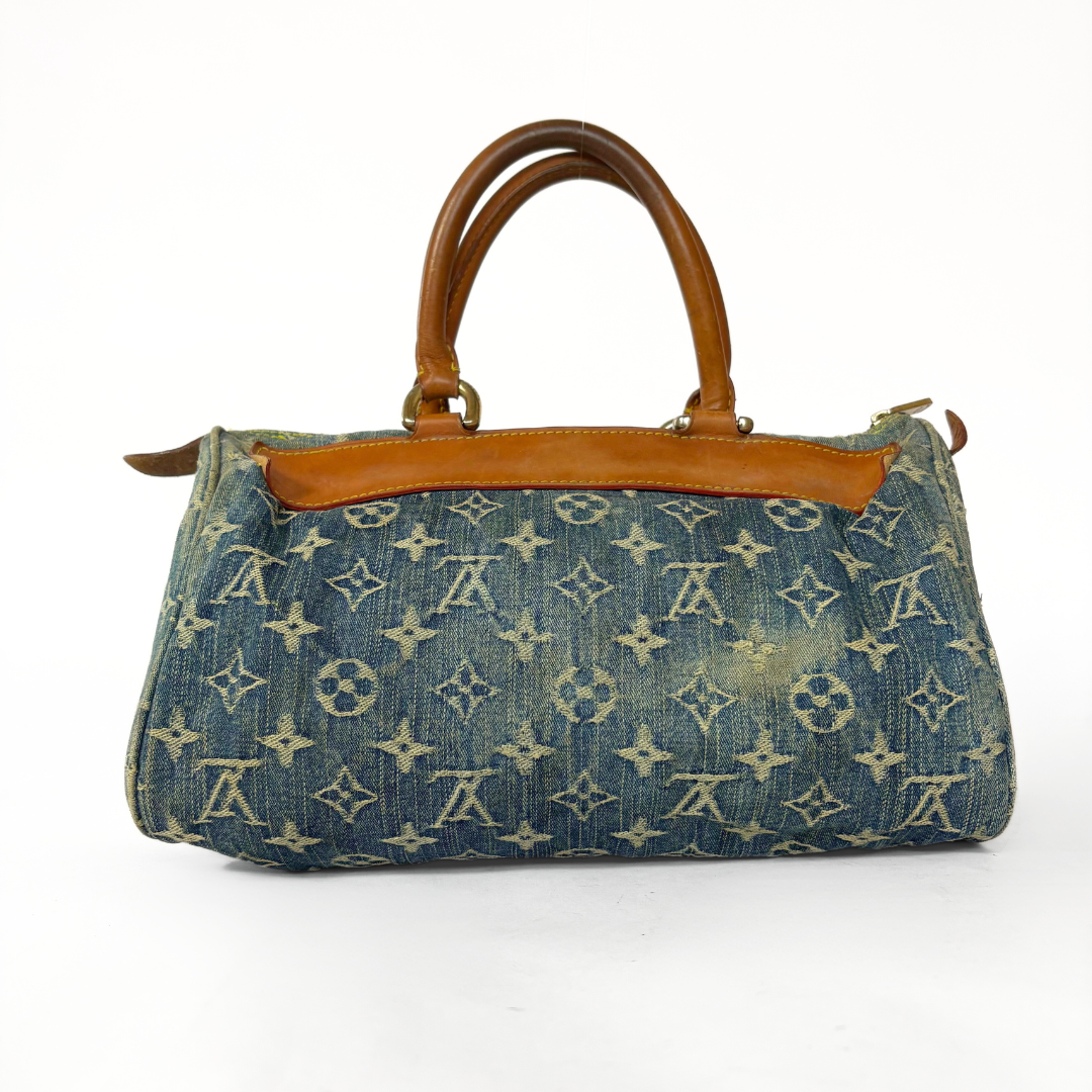 Louis Vuitton Louis Vuitton Neo Monogram Canvas Denim - Handbags - Etoile Luxury Vintage