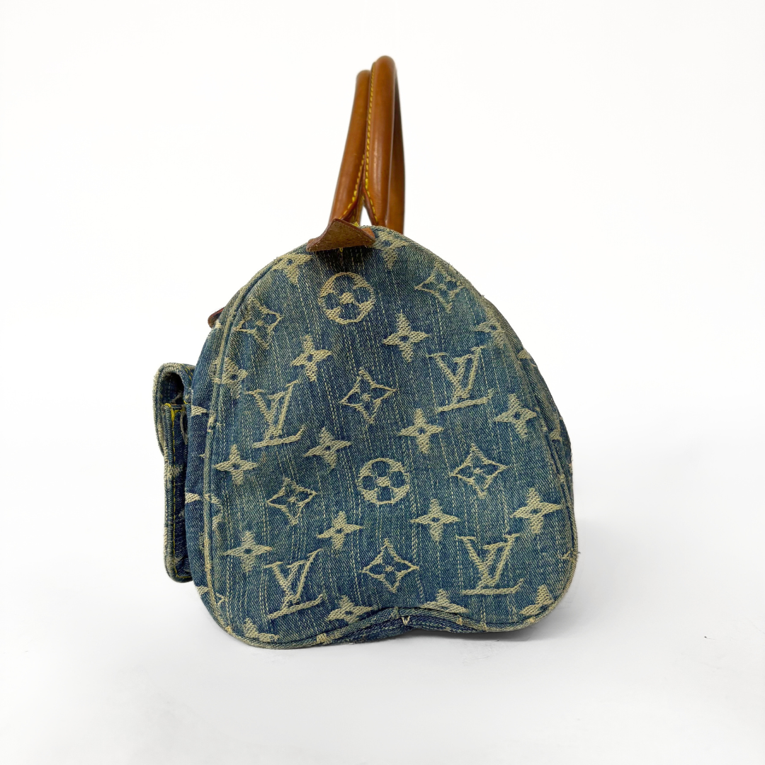 Louis Vuitton Louis Vuitton Neo Monogram Canvas Denim - Handbags - Etoile Luxury Vintage