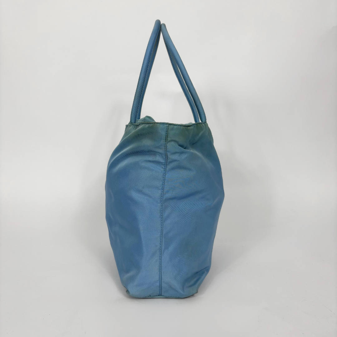 Prada Light Blue Shopper Small