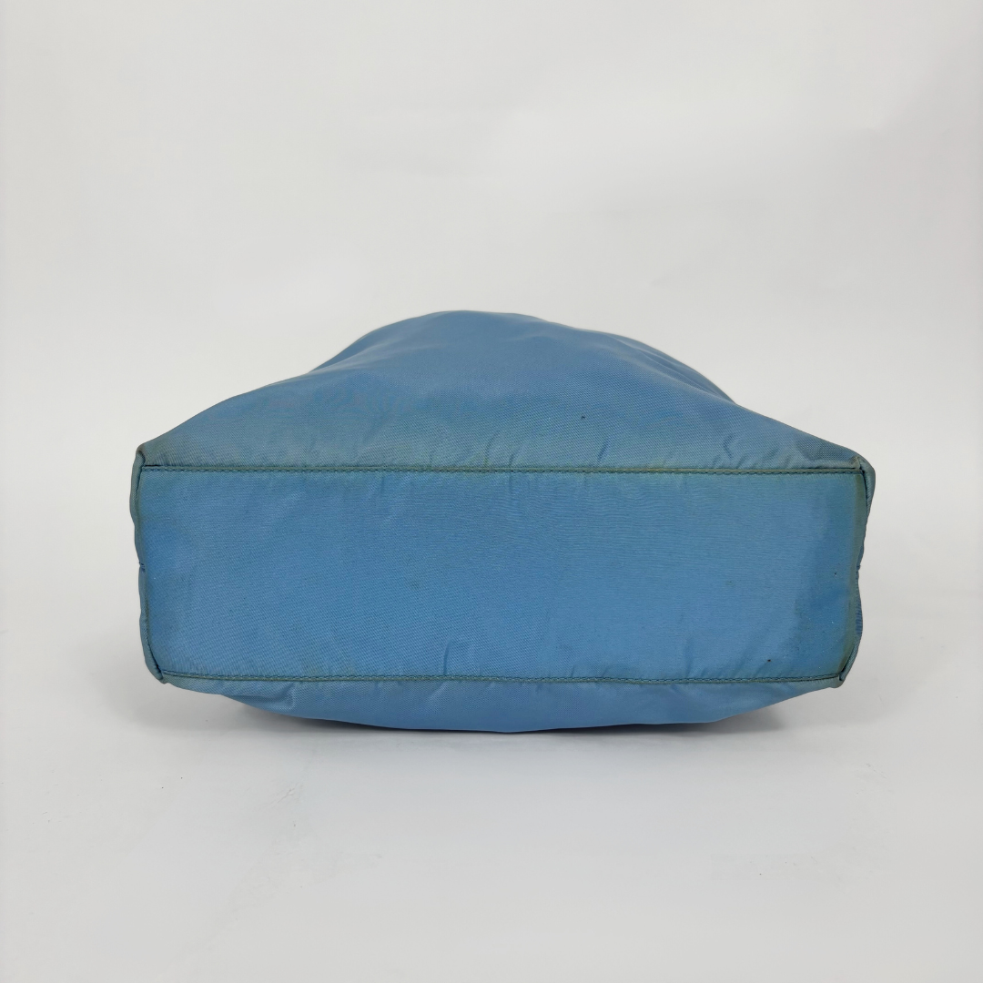 Prada Light Blue Shopper Small