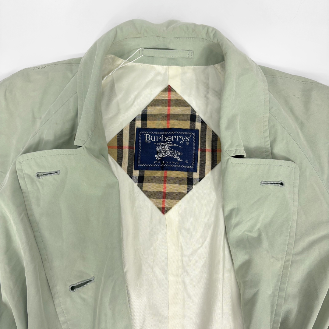 Burberry Trenchcoat Mint Green