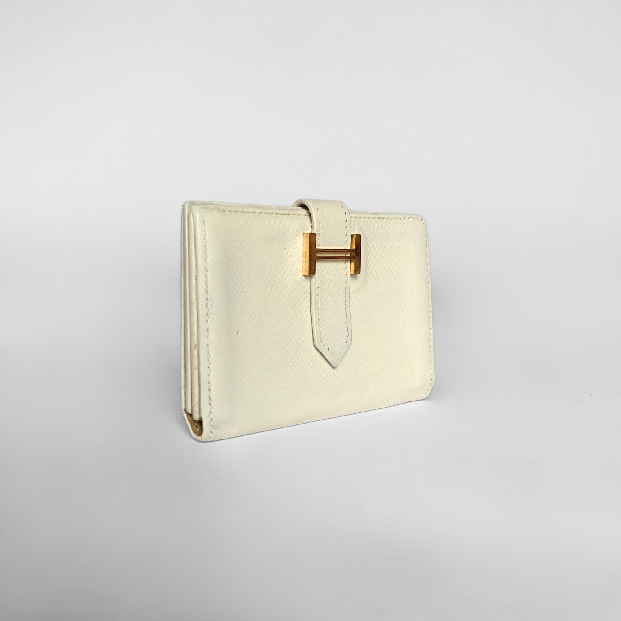 Herm&egrave;s Herm&egrave;s Bearn Wallet Small Epsom Leather - Wallets - Etoile Luxury Vintage