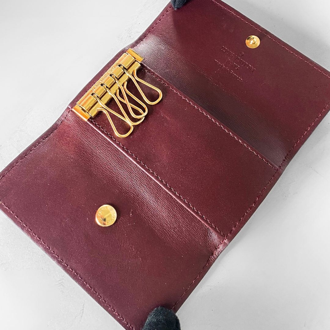Louis Vuitton Louis Vuitton Keyholder 4 Vernis Leather - Key holders - Etoile Luxury Vintage