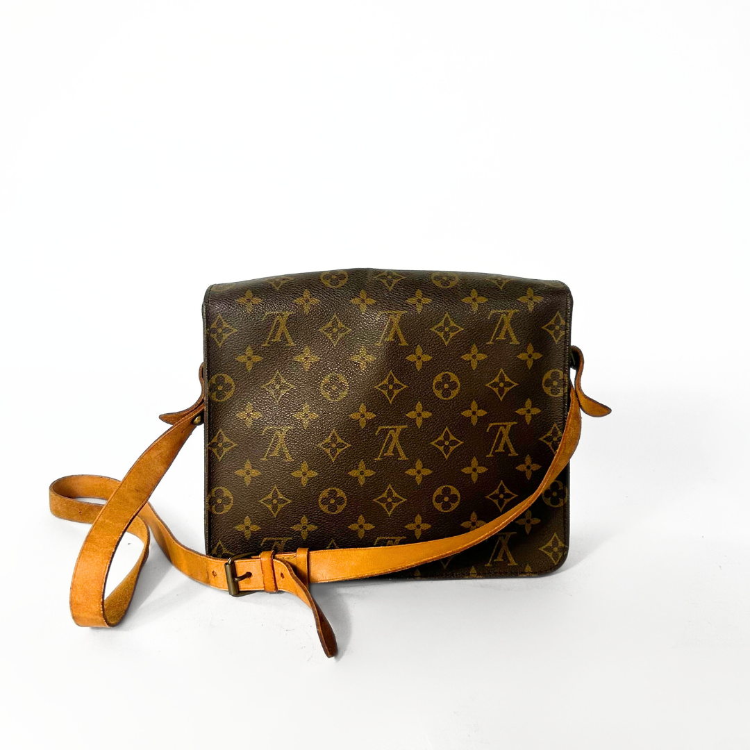 Louis Vuitton Louis Vuitton Cartouchi&egrave;re MM Monogram Canvas - Crossbody bags - Etoile Luxury Vintage
