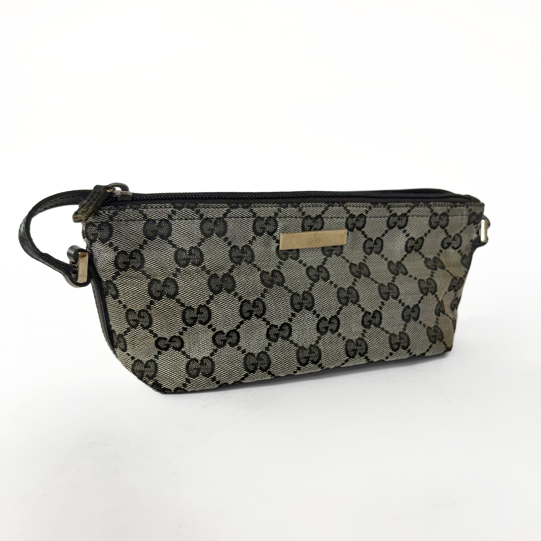 Gucci Gucci Boat Pochette Monogram Canvas - Handbags - Etoile Luxury Vintage