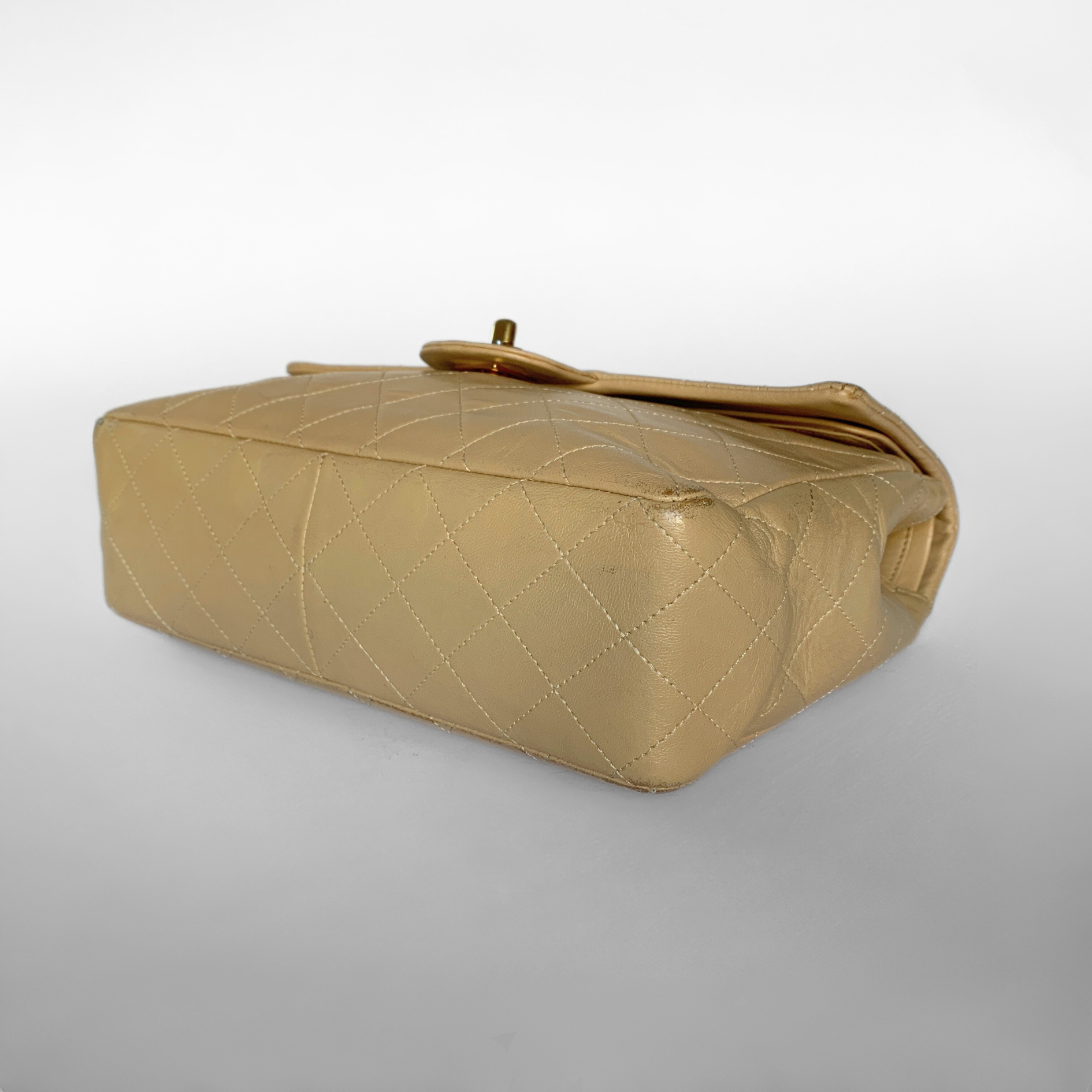 Chanel Chanel Classic Flap Bag Tall Lamsbkin Leather - Shoulder bags - Etoile Luxury Vintage