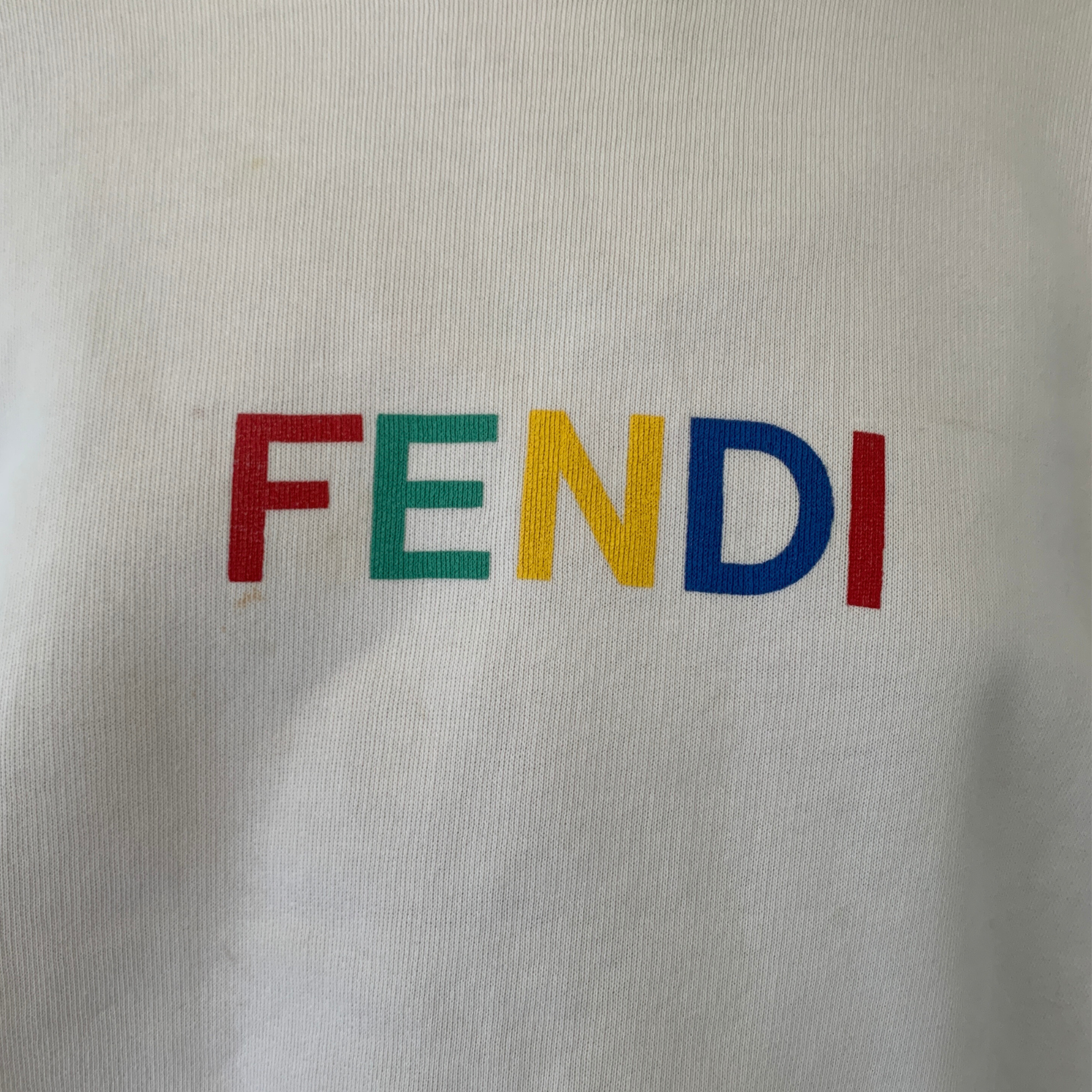 Fendi LS: Fendi Sweater Multicolor Cotton - Clothing - Etoile Luxury Vintage