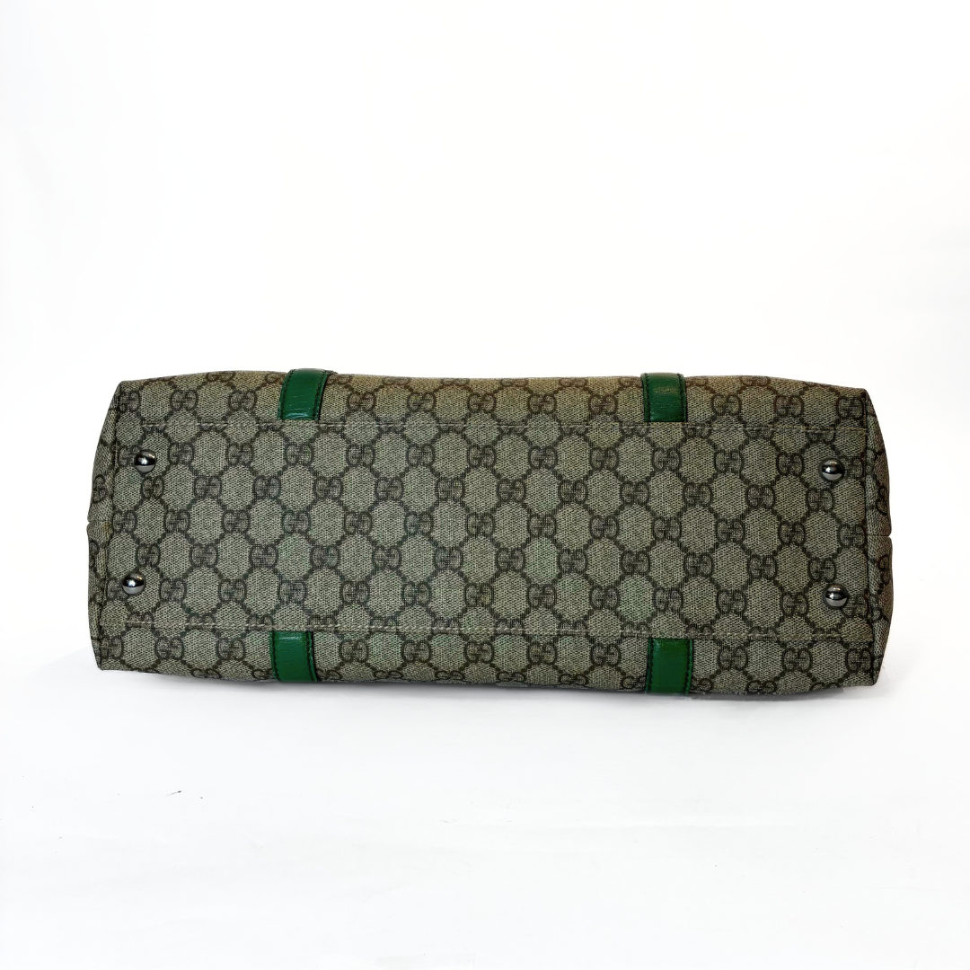 Gucci LS: Gucci Shopper Monogram Canvas - Shoulder Bags - Etoile Luxury Vintage