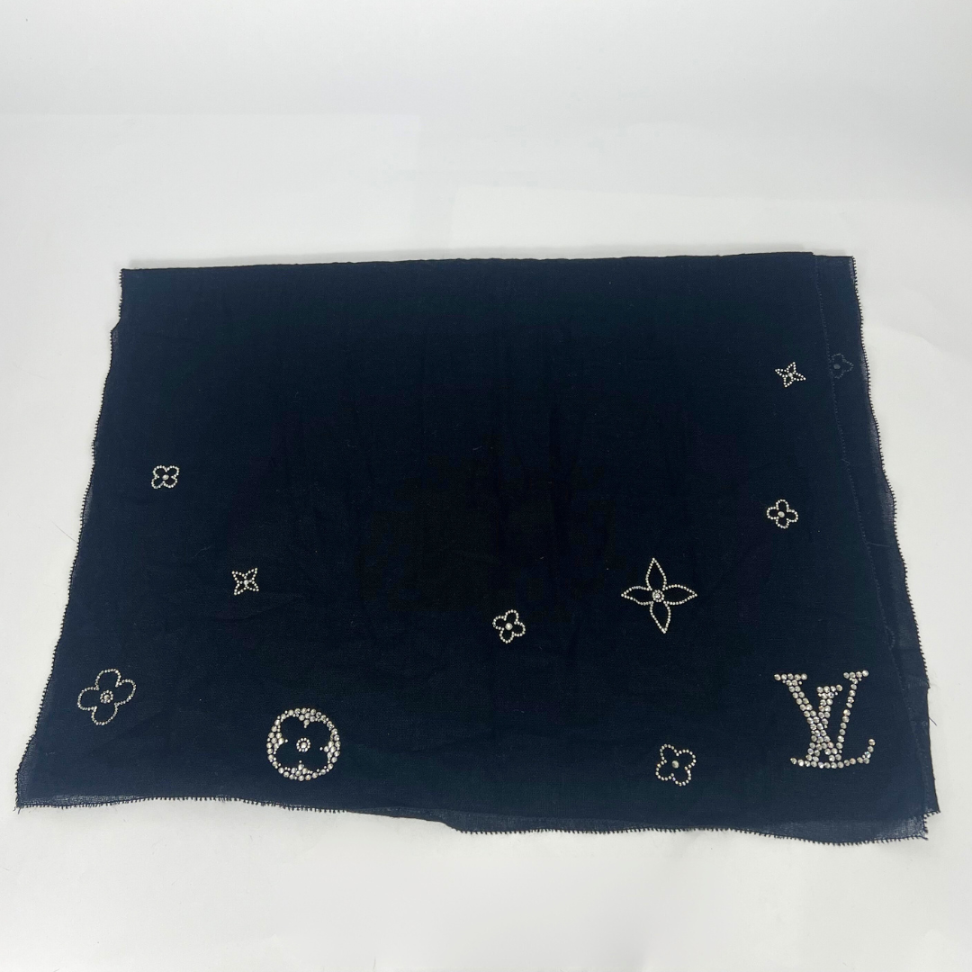 Louis Vuiton black scarf