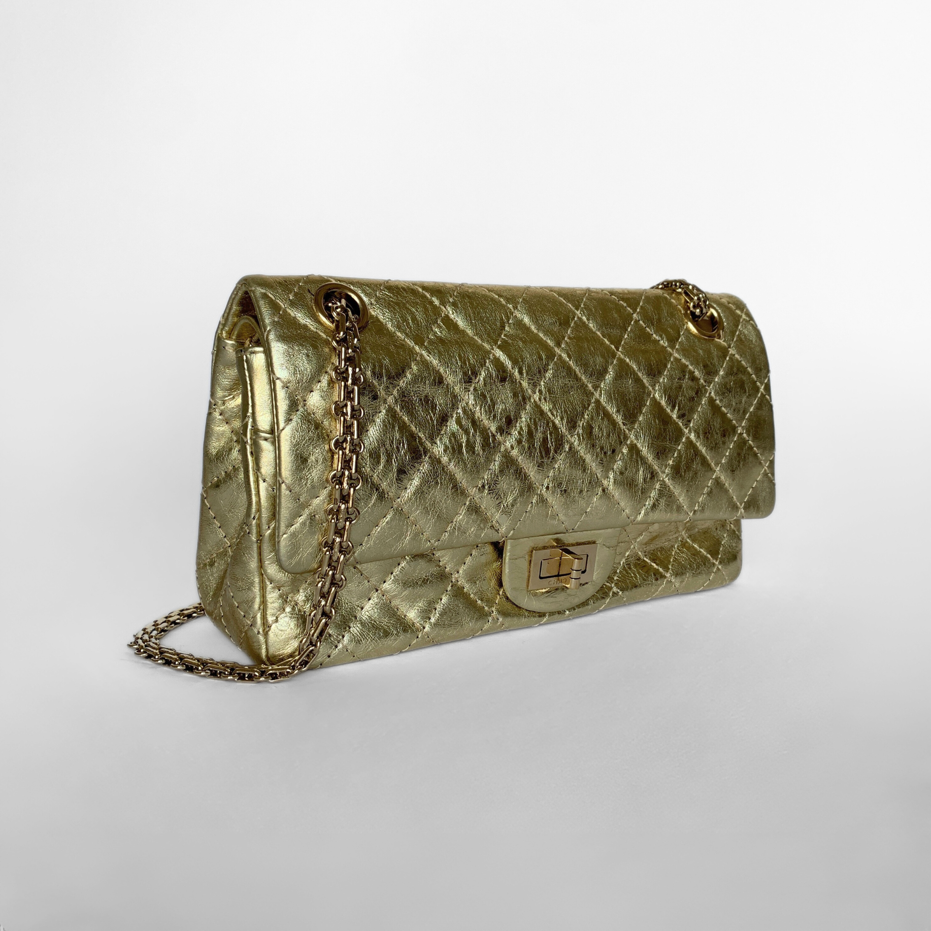 Chanel Chanel 2.55 Bag Aged Calfskin Leather - Shoulder bags - Etoile Luxury Vintage