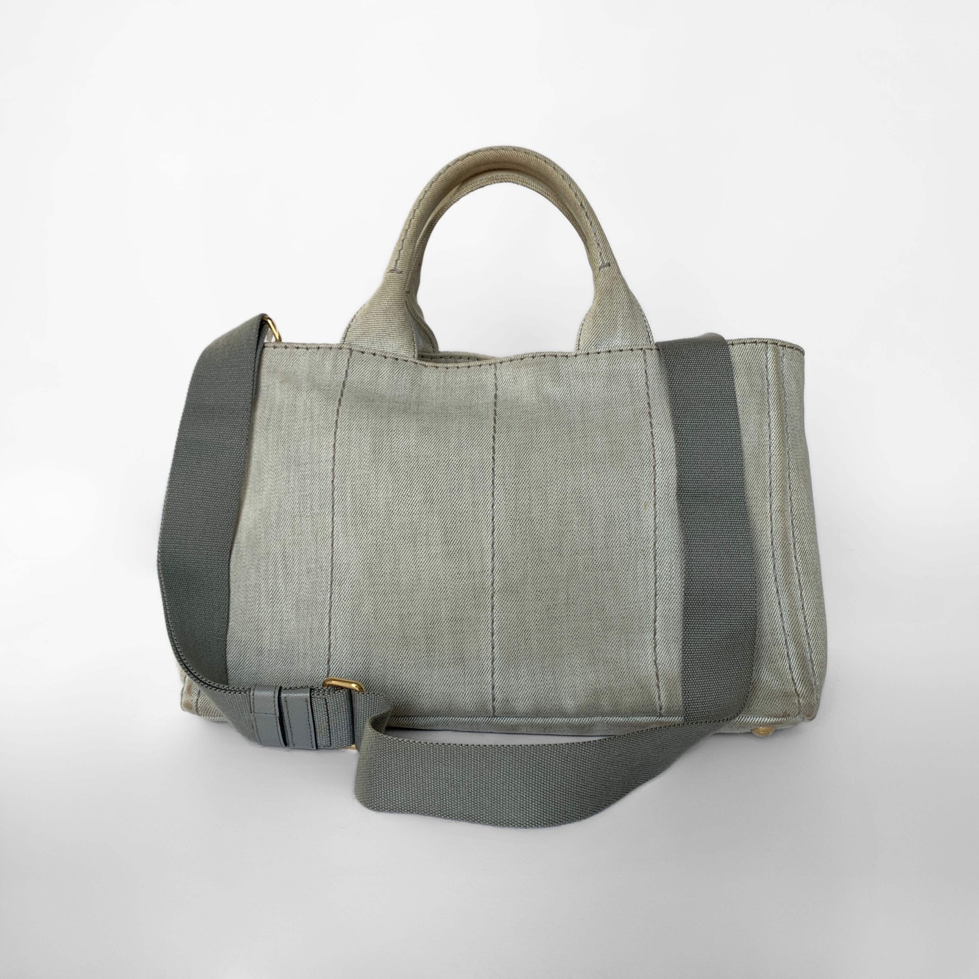 Prada Prada Canapa Bag Denim - Handbags - Etoile Luxury Vintage