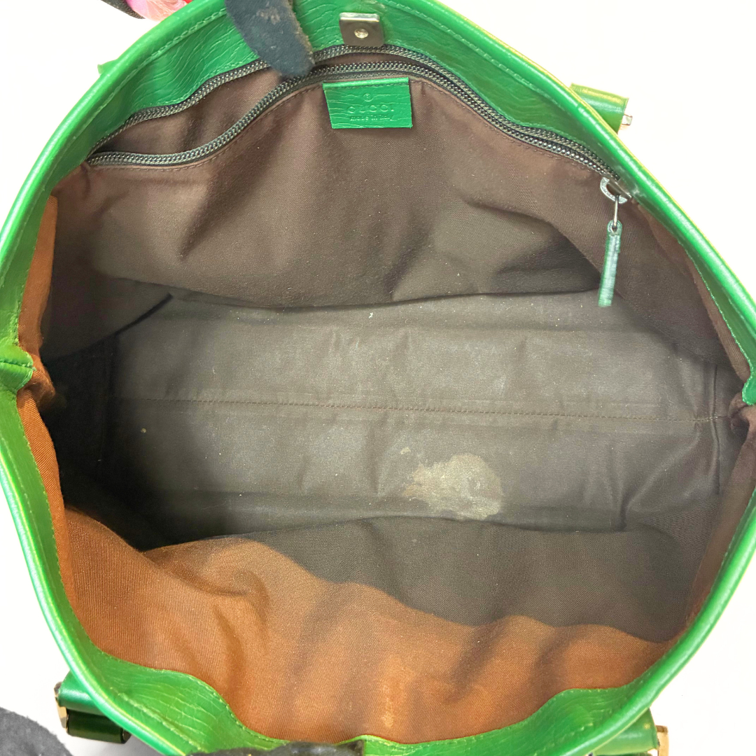 Gucci LS: Gucci Shopper Monogram Canvas - Shoulder Bags - Etoile Luxury Vintage