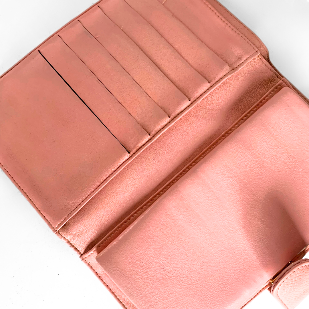 Chanel Chanel Wallet Large Caviar Leather - Wallets - Etoile Luxury Vintage