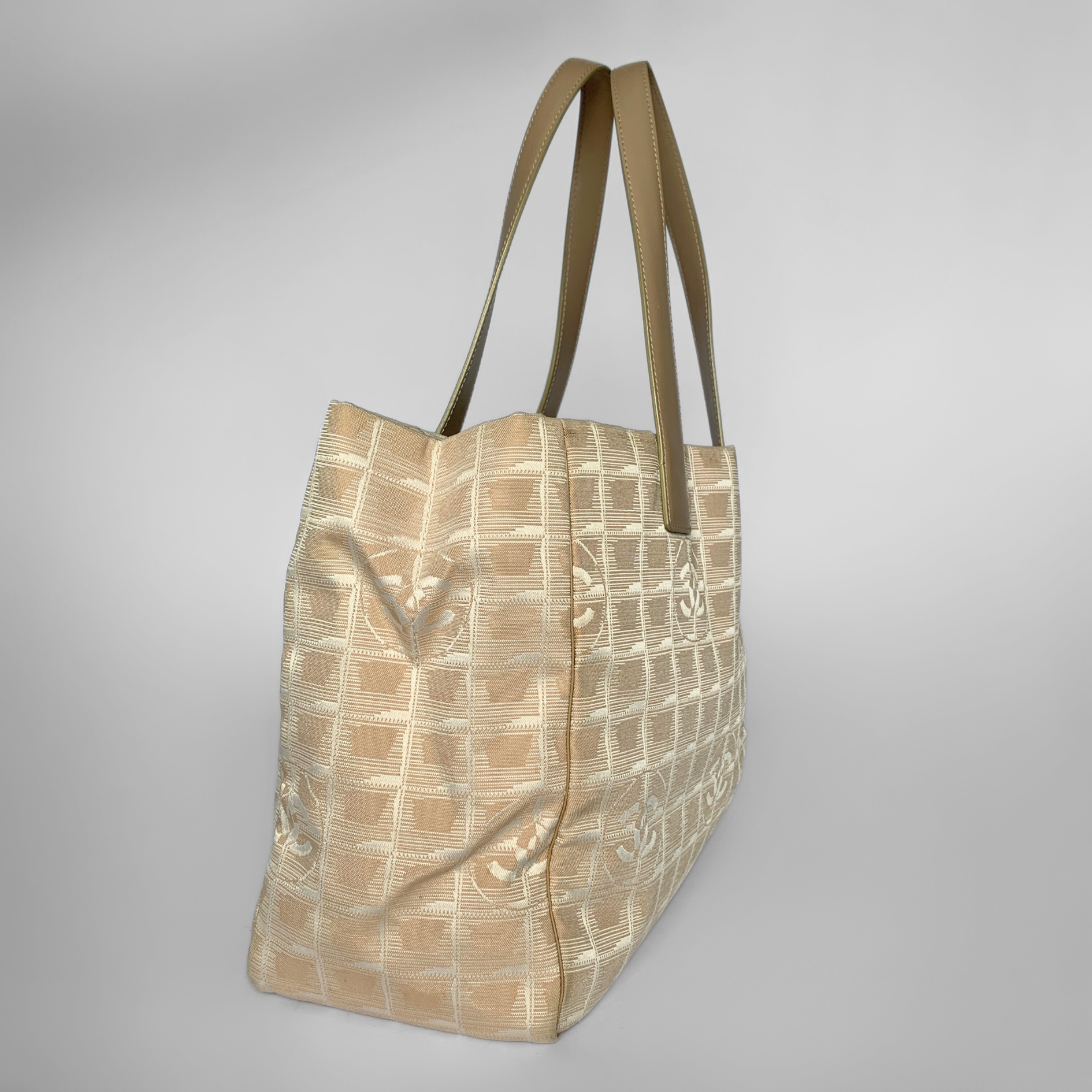 Chanel Chanel Tote Bag Cotton - Shoulder bags - Etoile Luxury Vintage